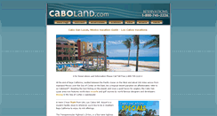 Desktop Screenshot of caboland.com