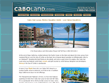 Tablet Screenshot of caboland.com